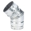 DuraVent PelletVent 6 Inches Stainless Steel 45 Degree Elbow Stove Pipe, Silver - 2 of 4