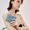 Clotth Wallet for Women - RFID Blocking Vegan Leather Bifold Credit Card Holder with Zipper Coin Pocket  for Everyday Use,Travel & Work - 2 of 4