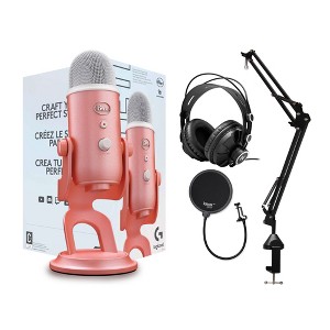 Blue Microphones Yeti USB Microphone Aurora Collection (Pink Dawn) Bundle - 1 of 4