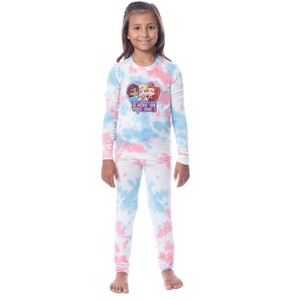 Polly Pocket Girls' Best Friends Are Stronger Together! Sleep Pajama Set Multicolored - 1 of 4