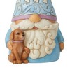 Jim Shore 5.5 Inch Gnome Better Friends Puppy Dog Heartwood Creek Gnome Figurines - 3 of 3