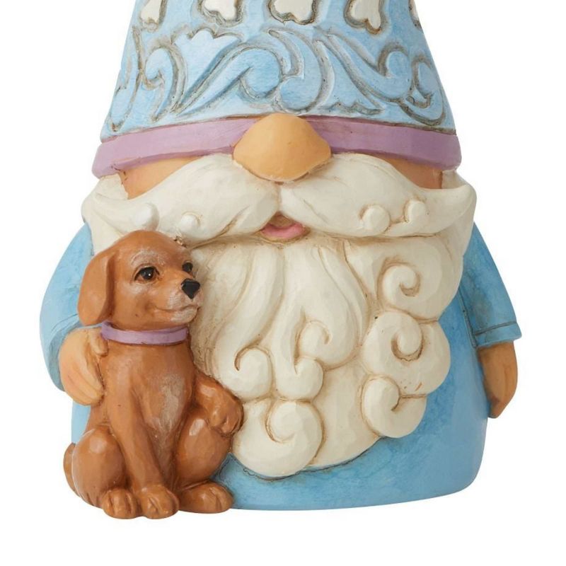 Jim Shore 5.5 Inch Gnome Better Friends Puppy Dog Heartwood Creek Gnome Figurines, 2 of 4