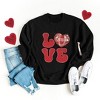 Simply Sage Market Women's Graphic Sweatshirt Love Disco - 3 of 4