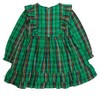 RuffleButts Girls Woven Long Sleeve Waterfall Bow Dress - 2 of 2