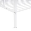 AZL1 Life Concept Beds Metal Bunk Bed Kid-Friendly Design Low Profile Space-Saving Frame with Built-In Ladder , White, 77.56"*41.34"*61.81" - 3 of 4