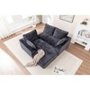 103'' Chenille L-Shaped Cloud Sectional Couch with Chaise, Boneless and No Assembly Required - 4 of 4
