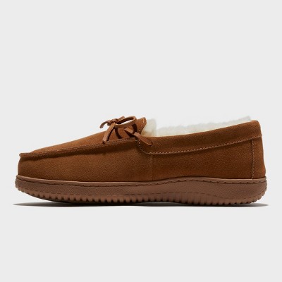 мужские тапочки Moc с боковым швом из овечьей шерсти dluxe by dearfoams 2290₽