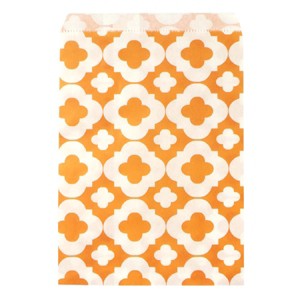 Wrapables Clover Print Party Treat Bags (25 Count) - 1 of 2