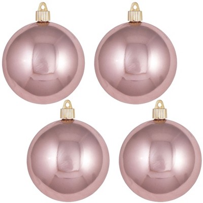 Christmas by Krebs 4ct Pale Purple Shatterproof Christmas Ball Ornaments 4" (100mm)