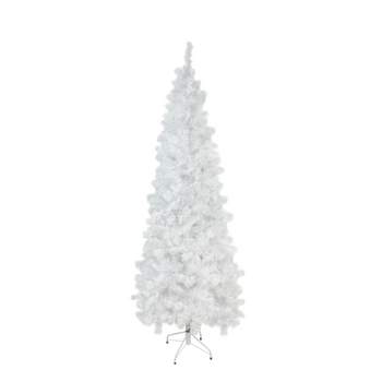 Northlight 7.5' Unlit Artificial Christmas Tree White Winston Pine Pencil