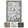 Garvee Jungle Animal Area Rug Soft Washable Indoor Rug Non Slip Low Pile Forest Style Rugs for Living Room Bedroom - 3 of 4