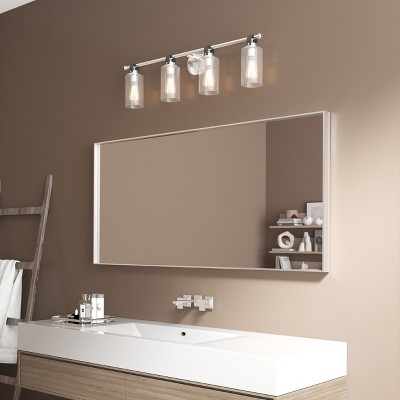 Right Angle Aluminum Mirror Silver