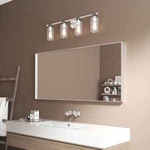 Right Angle Aluminum Mirror Silver - 1 of 4