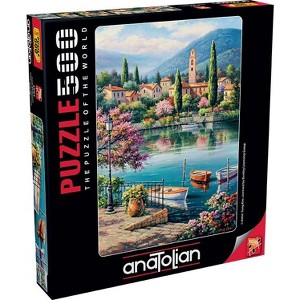 Anatolian Village Lake Afternoon 500 pc Jigsaw Puzzle 3597 - 1 of 4