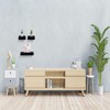 Dsvimoy Planter Stands and Holders Planter Stands Shelf with Invisible Brackets for Home Storage, Black, 27"*5"*4" - 2 of 4