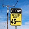 Unique Bargains Aluminum Weather Resistant Waterproof Rust Free Traffic Signs 2 Pcs - 4 of 4