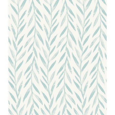 RoomMates Willow Magnolia Home Wallpaper Blue