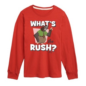 Boys' - Disney - What's The Rush Long Sleeve Graphic T-Shirt - 1 of 4