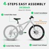 Aukfa 26 Inch Mountain Bike for Adults - 21-Speed Disc Brakes, Dual Shock Absorption, Unisex Commuter & Trail Bike for Men & Women - 2 of 4