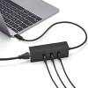 Sanoxy USB-C USB 3.1 Type-C Male to 3-Port USB 3.0 Hub RJ45 Gigabit Ethernet Adapter - 4 of 4