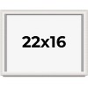 PosterPalooza | Shadow Box 1.5" Depth Silver Picture Frame - UV Acrylic, Backing Board, Hanging Hardware - 2 of 4