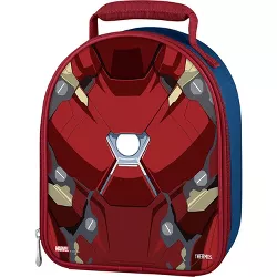 Thermos Novelty Lunch Kit, Captain America Civil War, with Iron Man, Red