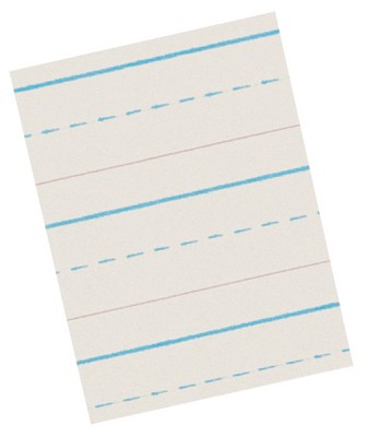 School Smart Newsprint Paper, California Approved, 8-1/2 x 11 Inches,  White, 500 Sheets