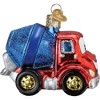 Old World Christmas Blown Glass Ornament for Christmas Tree, Cheerful Cement Truck - 3 of 4