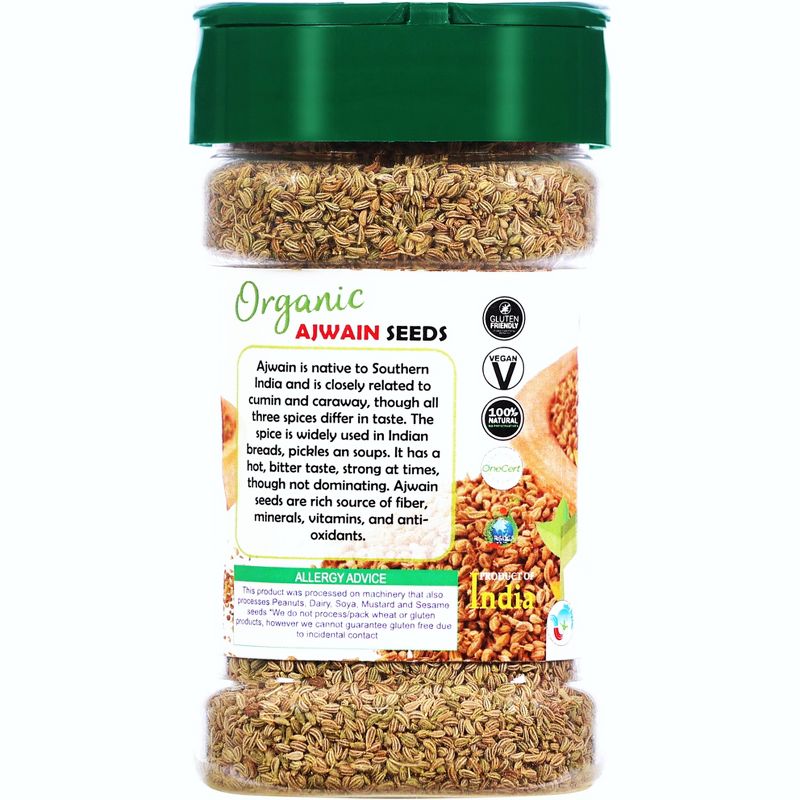 Organic Ajwain Seeds (Carom Bishops Weed) - 3oz (85g) - Rani Brand Authentic Indian Products, 5 of 11