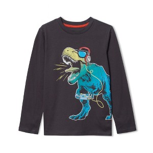 Lands' End Kids Graphic T Shirt - 1 of 2