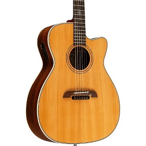 Alvarez Yairi WY1 Cutaway Folk-OM Acoustic-Electric Guitar - 1 of 4