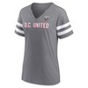 MLS D.C. United Women's Gray Split T-Shirt - 2 of 3