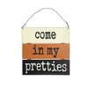 Whisen Come In My Pretties Halloween Sign - Black & Orange - 4 of 4