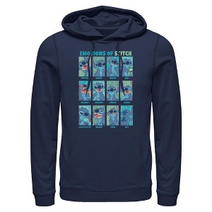 Men's Lilo & Stitch Emotions of 626 Pull Over Hoodie - 1 of 4