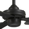 54" Minka Aire Steal Coal Finish 3-Blade Ceiling Fan with Wall Control - 3 of 4