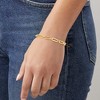 Ross-Simons 5.5mm 10kt Yellow Gold Paper Clip Link Toggle Bracelet - 2 of 3