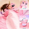 Joyfy Toddler Nap Mat with Pillow & Blanket - 60" x 39" for Kids Ages 3+ - Nap Mat for Preschool - Kids Sleeping Bag - Soft Plush Sleeping Mat - 3 of 4