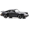 Porsche 911 (930) Turbo Black 1/64 Diecast Model Car by Schuco - 3 of 4