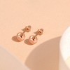 Girls' Classic Ball Screw Back 14k Rose Gold Earrings - In Season Jewelry - 4 of 4