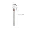 Unique Bargains Ceramic Tungsten Bit Electric Nail Drill for Rotary Nail Drill Machine Manicure Pedicure Polishing Kit Grinding Head Red 1 Pc - 4 of 4