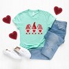 Simply Sage Market Women's Valentine's Gnomes Short Sleeve Graphic Tee - 2 of 4