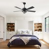 Parrot Uncle 52" Modern LED Ceiling Fan with Light and Remote - 3 of 4