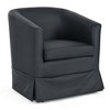 CENGHU Modern Accent Chair, 27.36" Wide Swivel Chair, Upholstered Arm Chair for Living Room, Bedroom - 3 of 4
