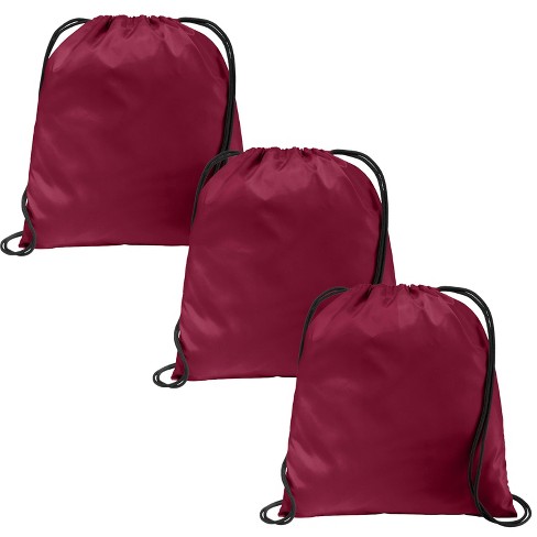 Zodaca 2 Pack Cinch Sack Drawstring Backpack For Beach Trips