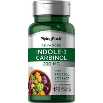 Piping Rock Indole 3 Carbinol  I3C | 200 mg | 120 Capsules