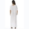 Riviera Sun Embroidered Maxi Dress with Double Side Slits - 3 of 3