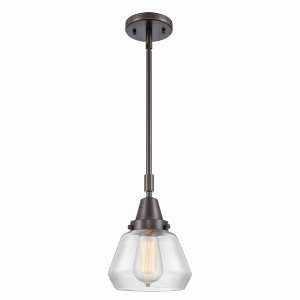 Fulton - 1 Light Stem Hung Mini Pendant In Industrial Style-10.13 Inches Tall and 7 Inches Wide - 1 of 1