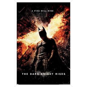 Trends International DC Comics Movie - The Dark Knight Rises - One Sheet Framed Wall Poster Prints