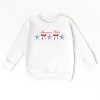 The Juniper Shop American Babe Star Bow Coquette  Toddler Sweatshirt - 2 of 4