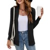 Imily Bela Womens Knit Open Front Long Sleeve Cardigan Sweater with Pockets - 4 of 4
